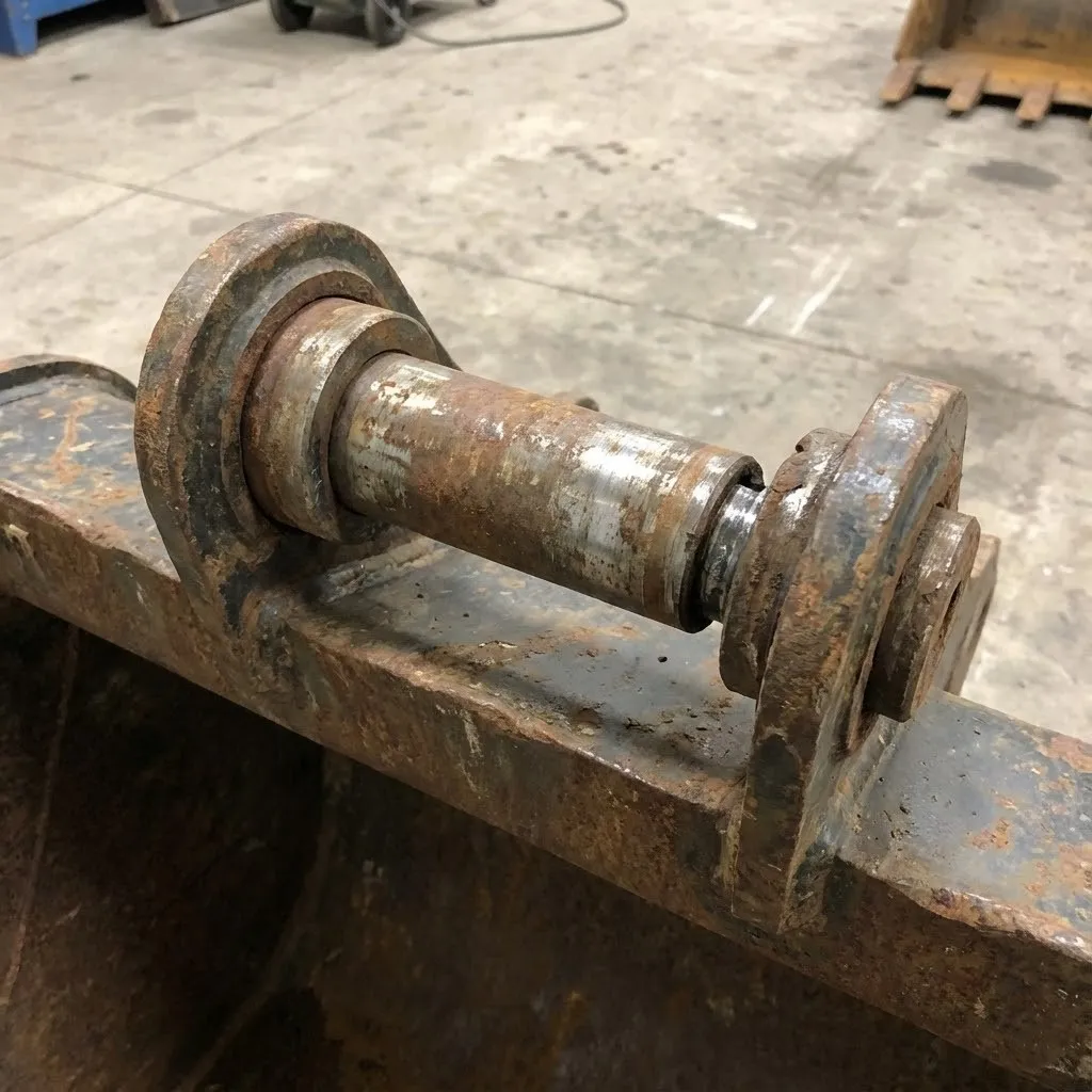 Alojamiento con desgaste severo antes del mandrinado